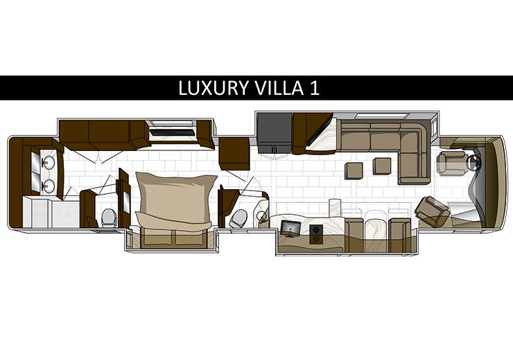 Foretravel Luxury Villa Motorcoach