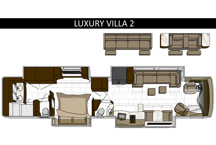 Foretravel Luxury Villa Motorcoach