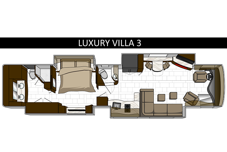 Foretravel Luxury Villa Motorcoach