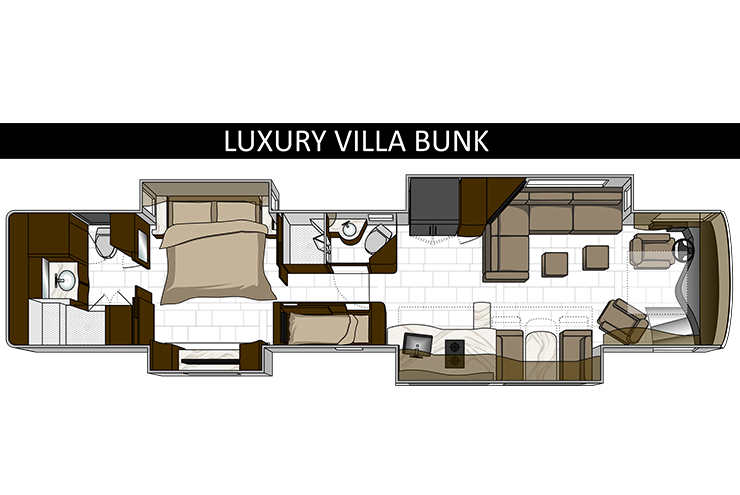 Foretravel Luxury Villa Motorcoach