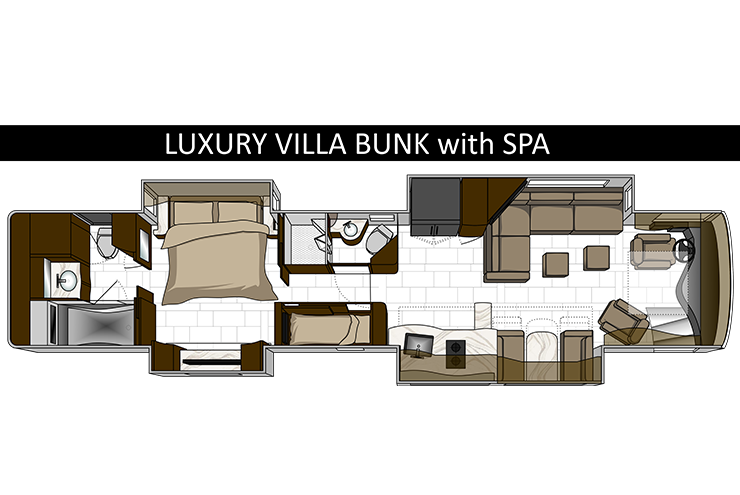 Foretravel Luxury Villa Motorcoach